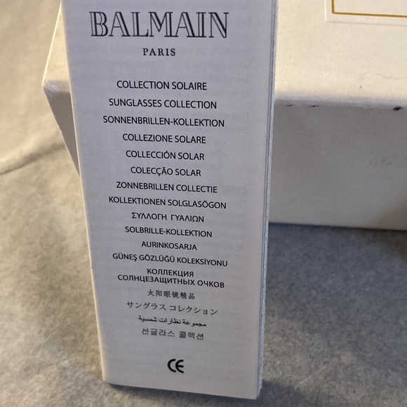 Balmain Sunglasses New In Box main image 13